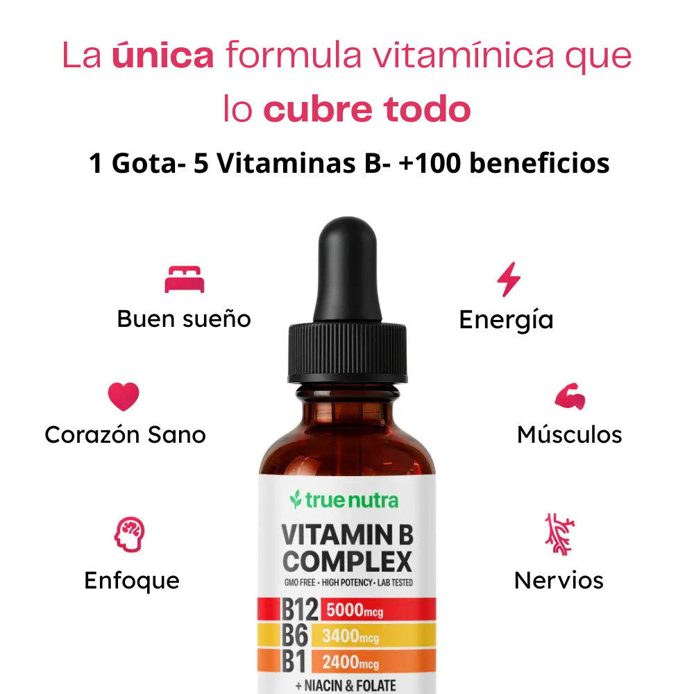 True Nutra complejo vitamínico 5 en 1